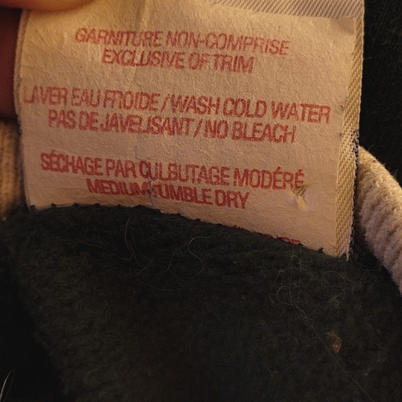 Vintage Parc Safari green long sleeve mock neck sweater- size medium - Picture 6 of 9